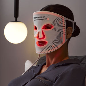 Máscara de terapia com luz LED CurrentBody Skin