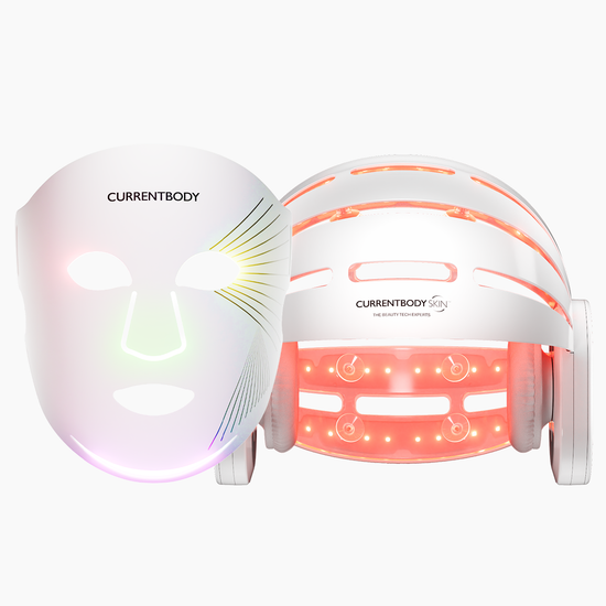 CurrentBody Skin Capacete de Crescimento Capilar com LED & Máscara de LED: Série 3