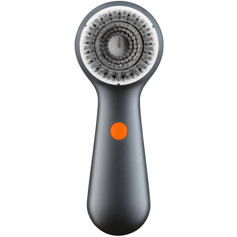 Front view of the Clarisonic Mia Men Sonic Facial Cleansing Device With Charcoal Brush Head