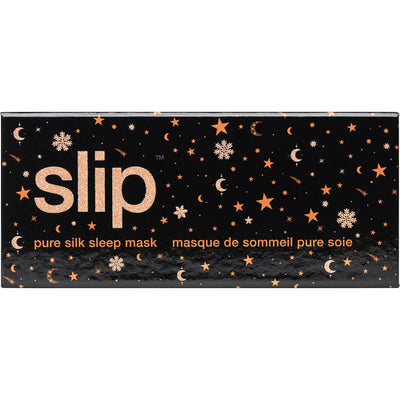 slip Pure Silk Sleep Mask - Black - Holiday Edition