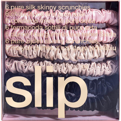 slip Pure Silk Skinny Scrunchies - Multi