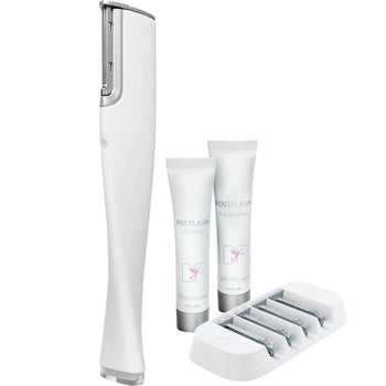 DERMAFLASH Luxe Facial Exfoliation and Peach Fuzz Removal Device
