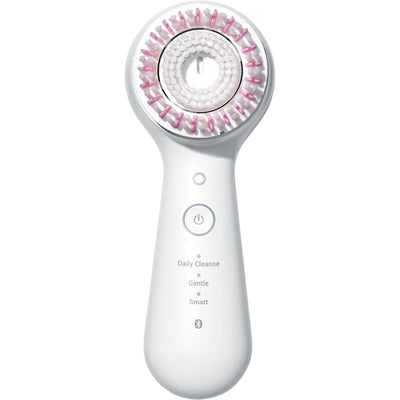 Front view of the white Clarisonic Mia Smart device