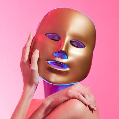 MZ Skin Light Therapy Máscara de Tratamento Dourada