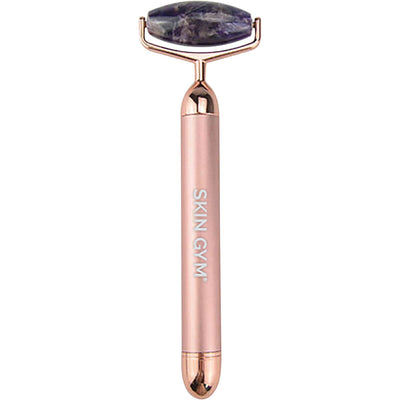 Skin Gym Amethyst Vibrating Lift and Contour Beauty Roller