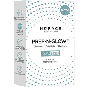 FREE NuFACE Prep-N-Glow Cleansing Cloths (5 Pack)